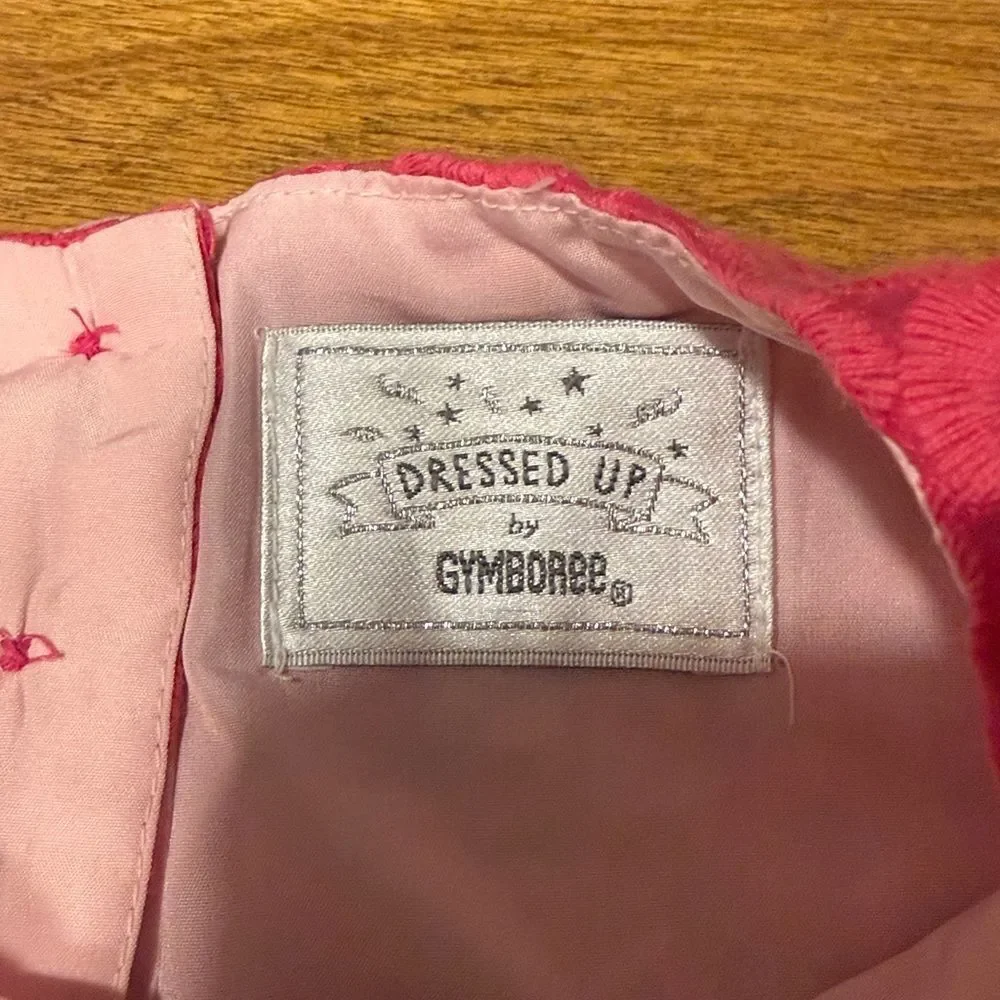 Gymboree Pink Dress with Embroidered Flowers